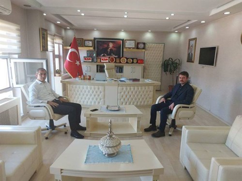 İmamoğlu Kaymakamı Kaymakamımızı Ziyaret Etti